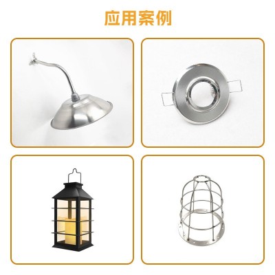 SUS301 304修边全硬特硬精密不锈钢带订制工矿灯具不锈钢带批发图4