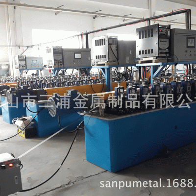 供应 可批发中山精密金属304不锈钢焊管机组 焊管机成套设备图3