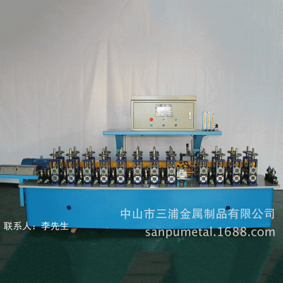 供应 可批发中山精密金属304不锈钢焊管机组 焊管机成套设备图4