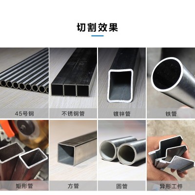 315半自动气动切管机不锈钢切割机方形钢管圆管棒料下料机无毛刺图3