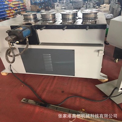 七轮不锈钢连续式铝型材滚圆机 精密金属钢管滚圆机 钢管滚圆机图3