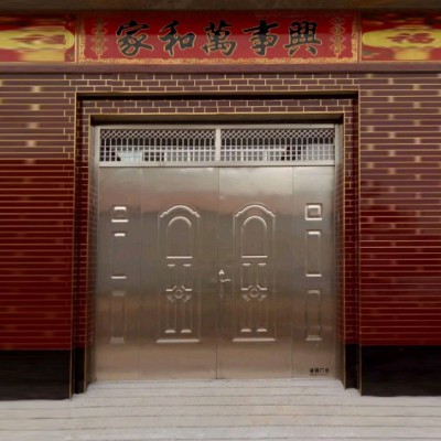 厂家批发304不锈钢防盗门出租屋入户门厨房进户平开门家用防盗门图4