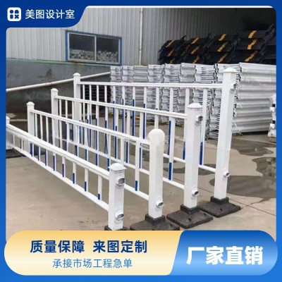 不锈钢花箱护栏市政道路隔离组合花槽户外铁艺户外花坛种植箱图1