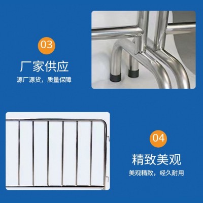 不锈钢铁马护栏移动临时围栏道路活动围栏地铁隔离栏商场 隔离铁马图4