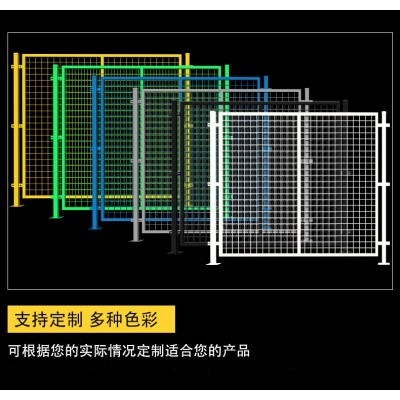 成都工厂车间护栏网可移动仓库无缝分区隔断网厂区设备防护隔离栅图4