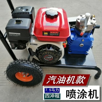 220v家用小型不锈钢喷涂机 大流量大功率油性涂料机 JN百瑞达