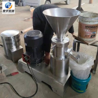 常宇 不锈钢胶体磨花生芝麻果酱食品级研磨机图4
