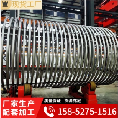 城浩 304 316l 2205 310s不锈钢盘管 半管 换热管 耐高温图5