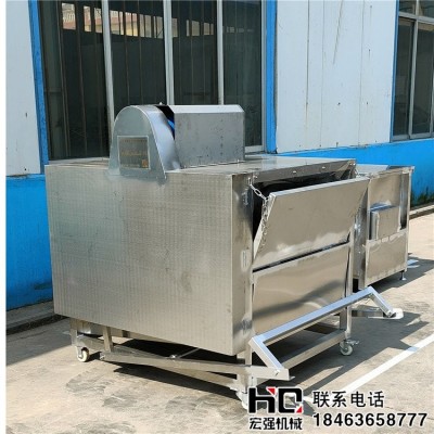 不锈钢七轴脱毛机 宏强机械 商用 鸡鸭鹅拔毛机 禽类屠宰设备图2