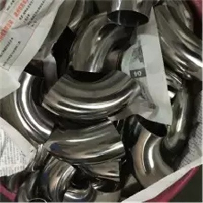 304不锈钢90°弯头 卫生级小口径管件 57*3.5食品制造用图3