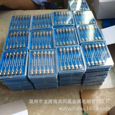 304 316不锈钢毛细管 针管 磨尖 针管加工折弯焊接打孔切割图2