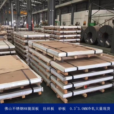 304 201 316L 430不锈钢镜面板精磨抛光8K工业板抛光表面处理图2