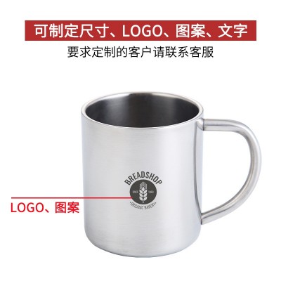 批发304不锈钢口杯幼儿园水杯学生儿童防烫水杯双层杯刻字图4