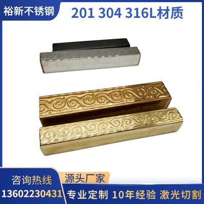 304不锈钢方管拉丝黑钛不锈钢管钛金抗指纹玫瑰金仿古铜彩色管图2
