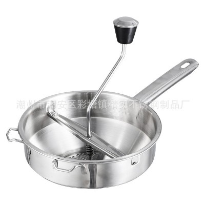 压土豆泥器 土豆压不锈钢压薯器 烘焙捣碎器宝宝辅食厨房工具创意图5