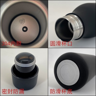 新款外贸不锈钢水瓶内外304户外运动杯便携车载保温保冷水杯图3