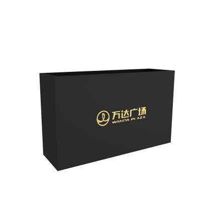 户外铁艺花箱不锈钢组合花坛售楼部商业广场花槽树箱围栏花钵制图5