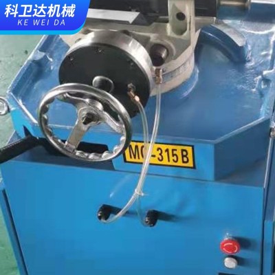 315B气动切管机 厂家不锈钢管切割机半自动切管机小型金属圆锯机