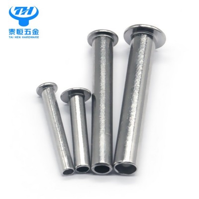 泰恒五金供应半空心柳丁M2mm-M6mm 长度3mm-100mm 304不锈钢铆钉图1