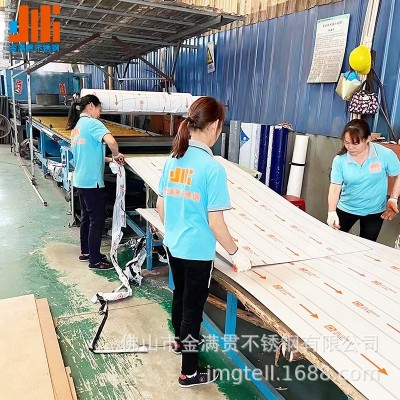 201/304不锈钢板材激光切割加工镜面钛金玫瑰金折弯焊接板材拉丝图2