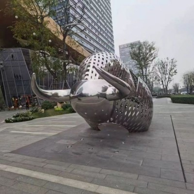 304镜面抛光不锈钢雕塑，异形钢结构加工 各种金属制品