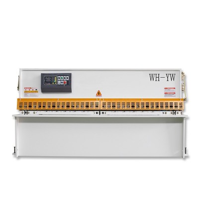 亚威机床2.5米摆式数控剪板机6x2500液压剪板机工作效率高图5