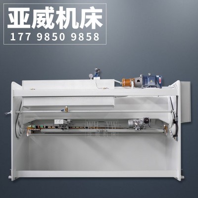 亚威机床2.5米摆式数控剪板机6x2500液压剪板机工作效率高图4