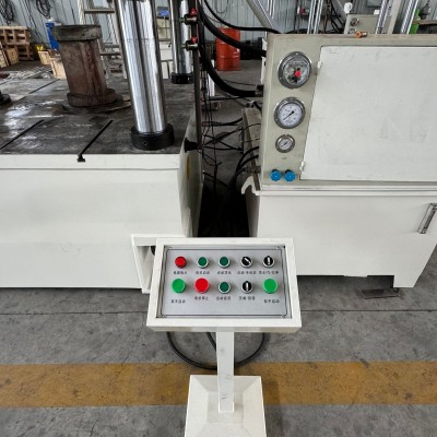 400T三梁四柱液压机 不锈钢成型油压机 锚杆托盘压力机 河北定制图3
