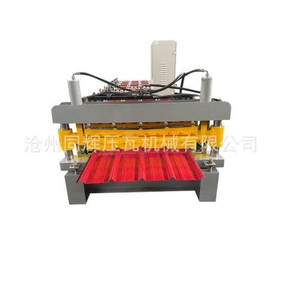 厂家供应彩钢瓦压瓦机小型机彩钢成型设备 840900型机双层压瓦机图4