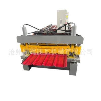 厂家供应彩钢瓦压瓦机小型机彩钢成型设备 840900型机双层压瓦机图3