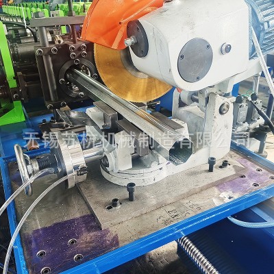 不锈钢八角管加工设备冷弯成型全自动落水管成型机生产线图4