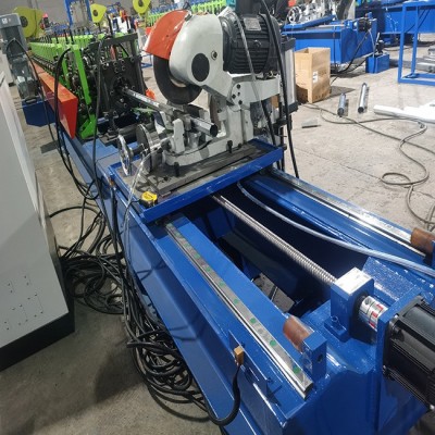 不锈钢八角管加工设备冷弯成型全自动落水管成型机生产线