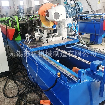 不锈钢八角管加工设备冷弯成型全自动落水管成型机生产线图2