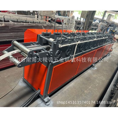 不锈钢Z字壁挂板设备 挂画挂边装饰挂片成型机 固定条成型设备图3