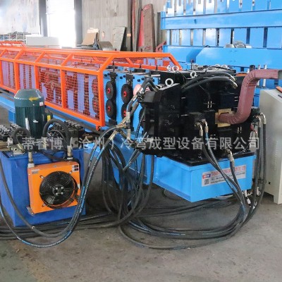 天沟水槽机 落水管水槽成型机 不锈钢雨水收集管设备冷弯成型设备图5