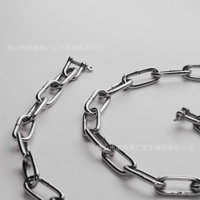 304不锈钢链条狗链焊接链条栏杆紧固规格齐全量大价优广 东发货米图4