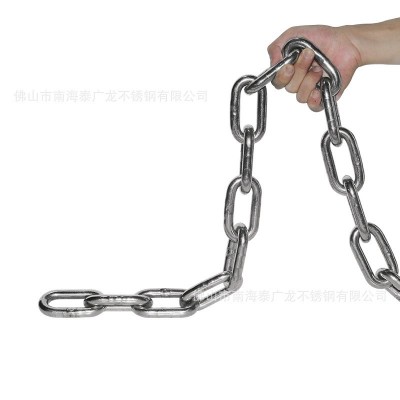 304不锈钢链条狗链焊接链条栏杆紧固规格齐全量大价优广 东发货米图3
