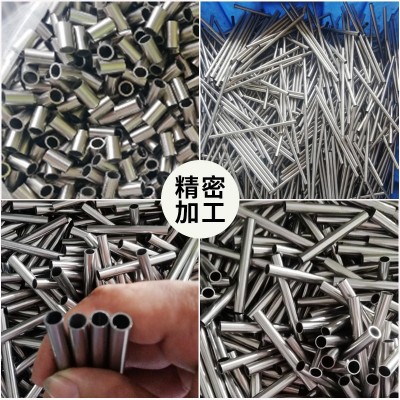 304不锈钢管毛细管激光打圆孔开槽切割 精密切割 定尺切割无毛刺图3