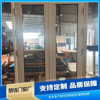 钢制超高防火门 家用客厅不锈钢有框玻璃门 保温隔热 通透性好图2