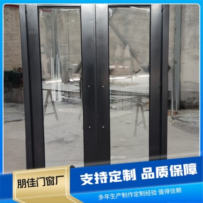 不锈钢玻璃防火门 商场通道门 住宅小区进户门 有效阻燃隔热 朋佳图3