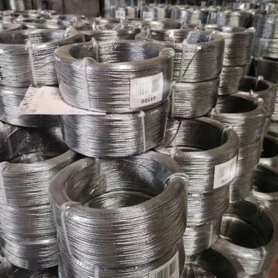 铁丝工艺品冷拉丝 铁丝包塑铁扎线合股黑铁线小盘合股丝七股铁丝图2