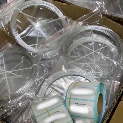 铁丝工艺品冷拉丝 铁丝包塑铁扎线合股黑铁线小盘合股丝七股铁丝