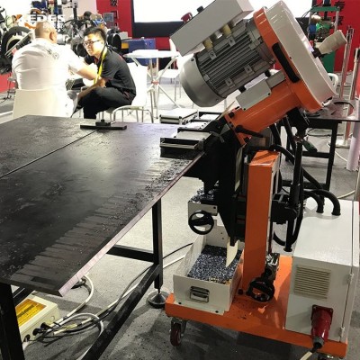不锈钢铝合金复合板自动铣边机GL-880 主轴带变频调节带齐边功能图2