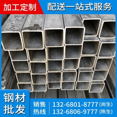 广东厂家304不锈钢方管201不锈钢方通 不锈钢矩形管 不锈钢装饰管图2