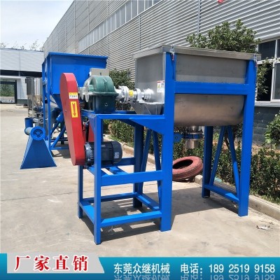 厂家直销不锈钢干粉搅拌机 洗衣粉搅拌生产线 电动化工粉剂混合机图2