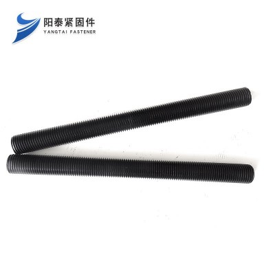 源头工厂 高强度丝杆 发黑加硬全牙螺杆8.8级10.9级12.9级丝杠图2
