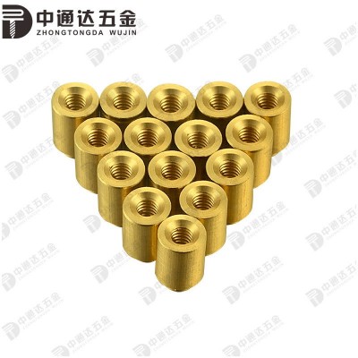SMT表贴片铜螺母M1.2焊接螺母PCB板载支撑定位圆铜柱通孔M1.4M1.6图3