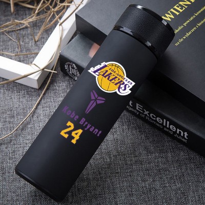 创意NBA不锈钢水杯库里科比詹姆斯梅西C罗男女学生运动型保温杯子图1