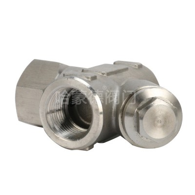 304不锈钢丝口热动力式Y型蒸汽疏水阀CS19W-16P丝扣疏水阀DN15-25图2