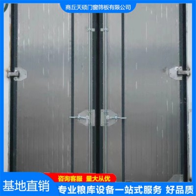 不锈钢门 粮库保温门窗 粮仓专用密闭 防潮防湿支持定制 天硕图1